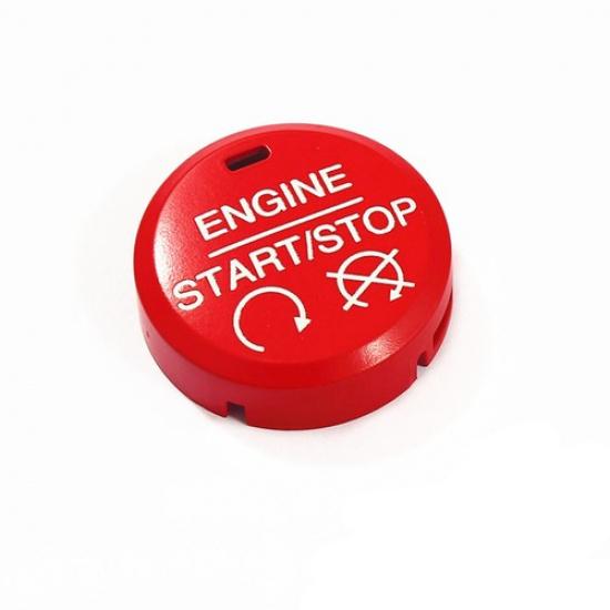 Crystal Start Stop Ignition Switch Push Button Cover for Ford Mustang 2015-2017