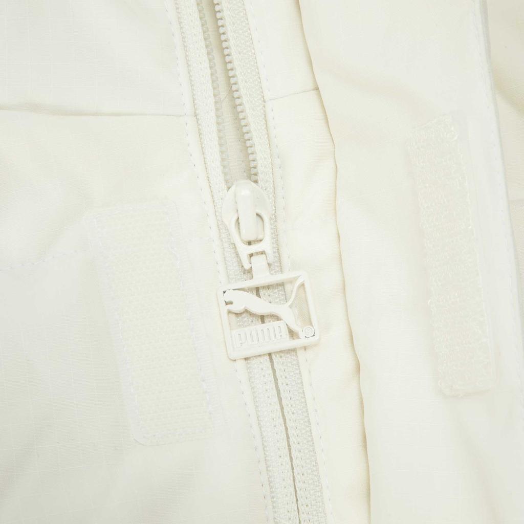 Puma Kapuzen-Reißverschluss Warme Mode Vielseitige Daunenjacke Unisex Oberbekleidung Weiß 625527-65