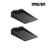 2PCS Home Office Under Door Draft Stopper Stackable Design Door Stopper Anti Collision Windproof Non Slip Soft Rubber Door Stop