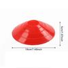 Conjunto de 12 Cones Equipamento de Treino de Futebol Brinquedo Para Criança Cones de Disco Profissional Obstáculos de Exercício de Agilidade Desvio Adereço de Treino Esportivo