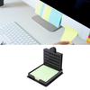 Sticky Note Holder with 5 Stencil Sticky Note Memo Pad Holder for Desk Office Home School Supplies