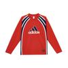 Originals Comfortable Fashionable Simple Versatile Long Sleeve Breathable T-Shirt Men Tops Light-Crimson JD5376