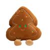 Adorable Ginger Hair Plush Toy: Soft Star Tree Cushion & Christmas Tree Doll Pillow