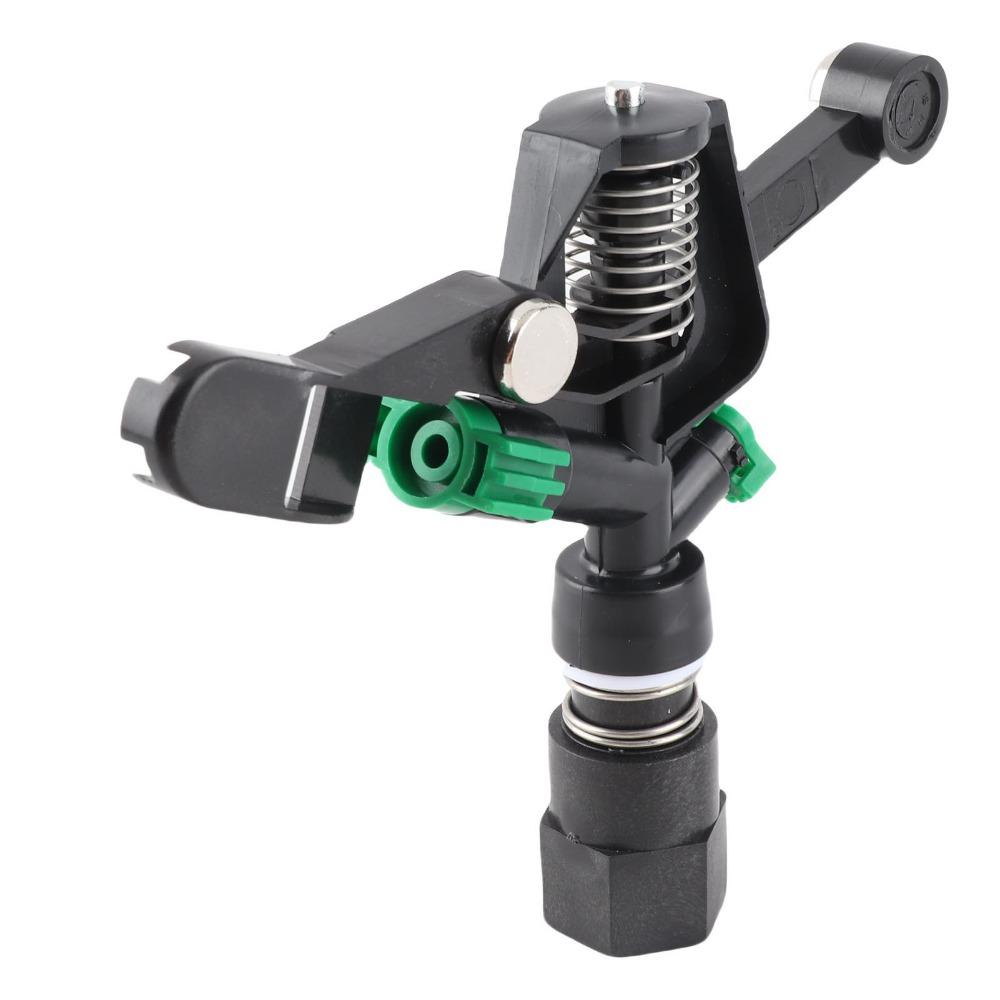 5PCS Plastic Sprinkler 3/4in DN20 Female Thread Rotating Sprinkler Nozzle Sprinkler  Roof Cooling
