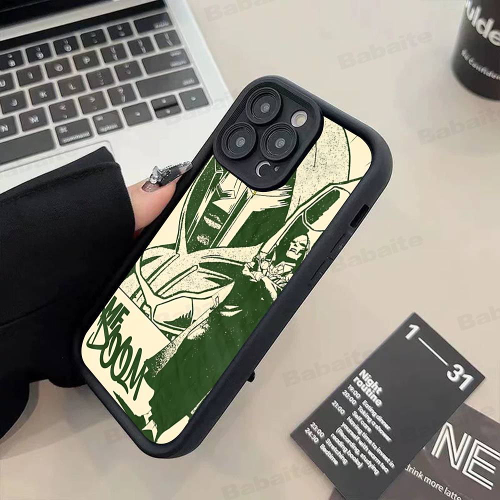 

Underground Hip Hop M-MF-DOOM Phone Case For IPhone 17 16 15 14 Plus 13 12 11 Pro Max Silicone Cover iPhone 11