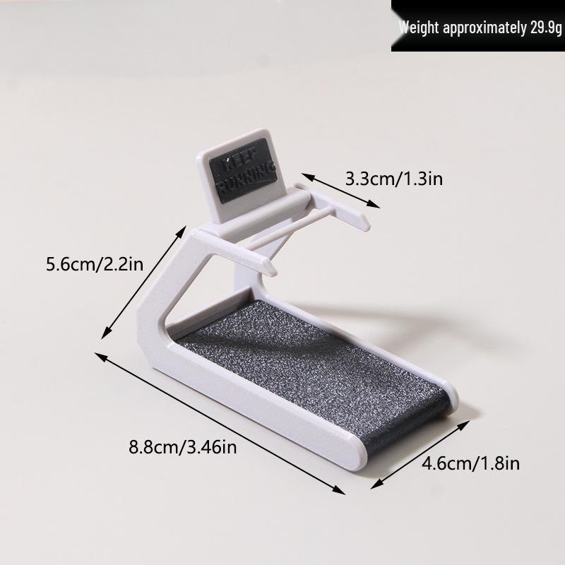 Miniature Dollhouse Treadmill Model: Simulation Fitness Equipment Ornament