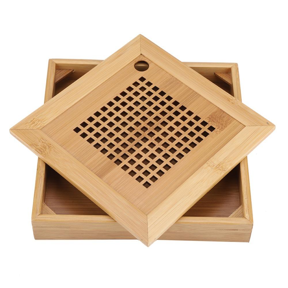 

Mini Size Kongfu Tea Tray Wooden Material Tea Serving Tray Chinese Teacup Tray Kongfu Tea Set