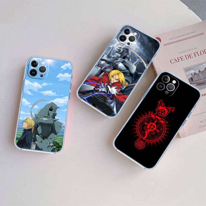 MH62 Fullmetal Alchemist Phone Case for Motorola G34 G32 G31 G14 G15 G84 G62 E32 G24 G72 G71 G73 G85 G200 G60 G52 G51 G50 G42 G41 G32 G30