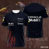 Men No.1 Racing T‑Shirt Black Red Graphic Short‑Sleeve Tee Breathable Summer Casual Motorsport Fan Tops Moto Colthing