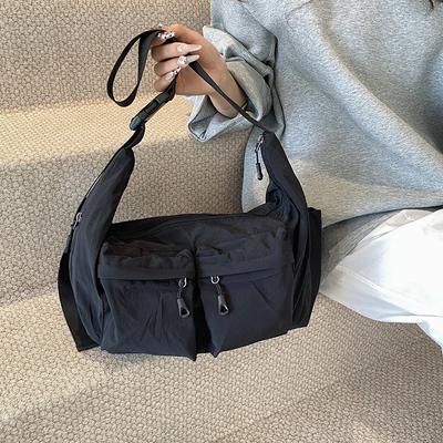 Umhängetasche mit großem Fassungsvermögen, lässige Umhängetasche, Pendler-Sport-Fitness-Tasche, neue Nische, Premium-Nylon, Damentasche