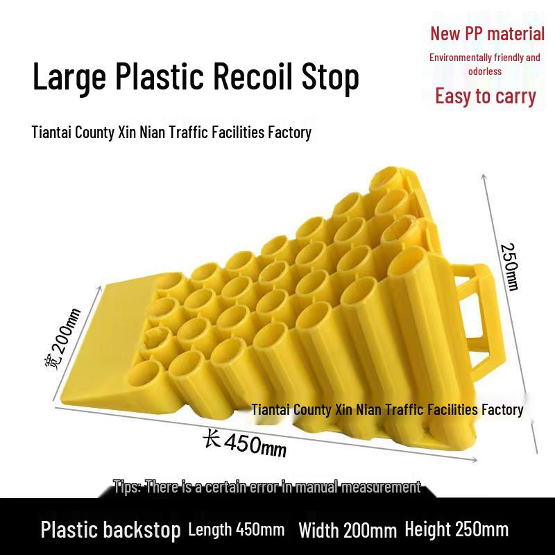 Anti-slip Rubber Wheel Chock for Parking and Stability