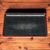 50cm Paulownia Wood Tray Black with Lacquerware Made in Japan J-kitchens (for Kaiseki) - Red, Non-Slip, (ABS Resin) -