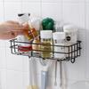 Bathroom Shower Shelf Hanging Black Metal