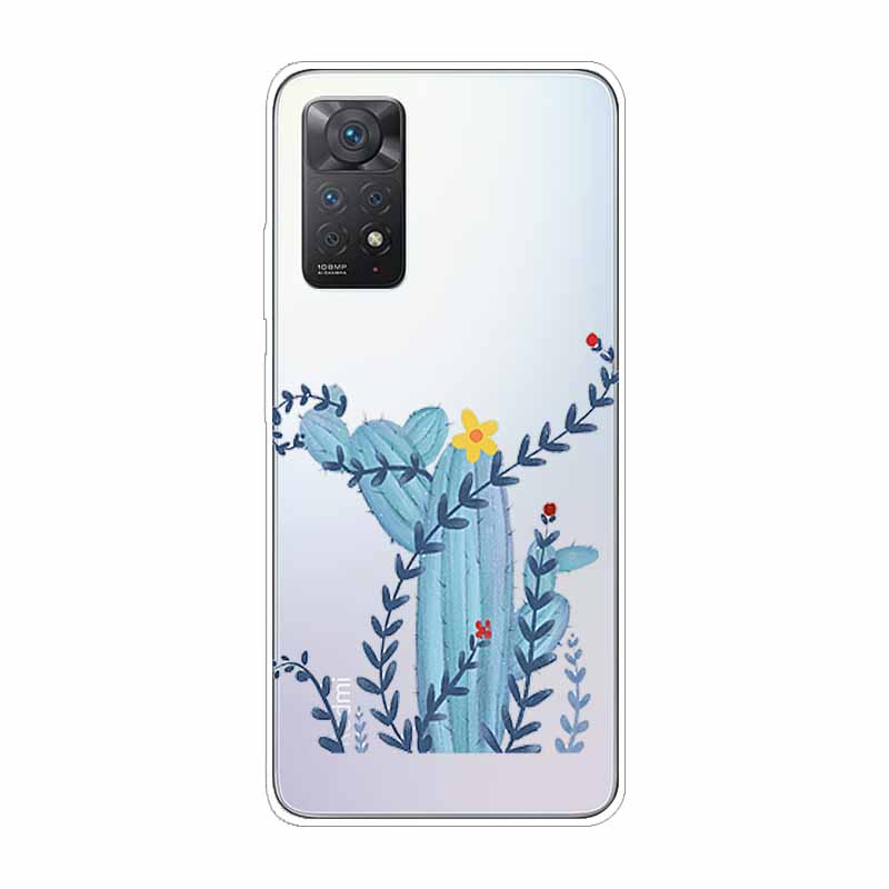 For Xiaomi Redmi Note 11 Pro 5G Case Transparent Soft TPU silicon Phone Cover For Xiaomi Redmi Note11 Pro 4G Case Clear Funda