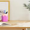 Desktop Pen Holder Multifunctional Space Saving Colorful Pencil Stationery   for Home Classroom