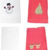 Christmas Towels Skin-Friendly Handkerchief Winter Snowman Hand Towel For Beach Trips Hiking Gardening Casual Outings Vacations