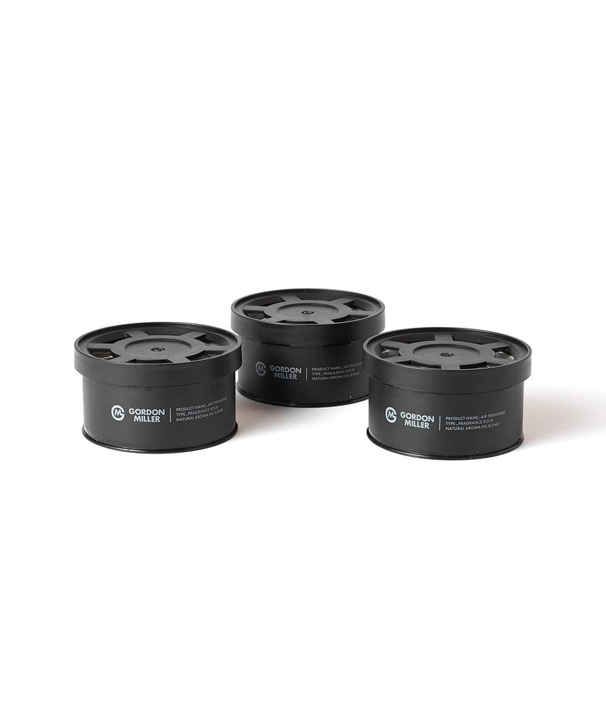 GORDON MILLER 1690117 Car 3P Solid Type 3 Pack White Musk