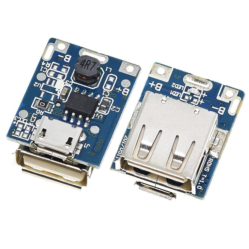 2 szt. Micro Usb 5V Li-Ion 18650 Płyta modułu ładowarki Diy Power Bank
