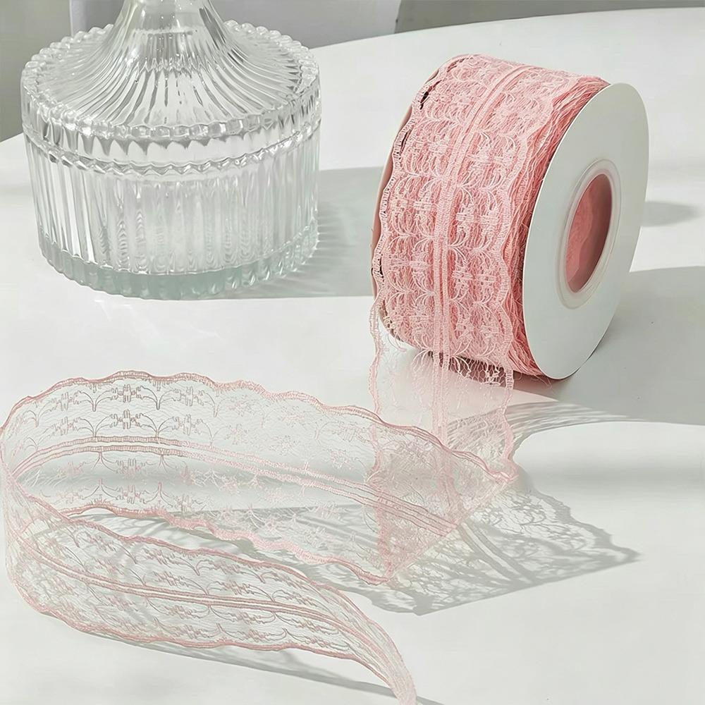 25 Yards Lace Ribbon 4.5cm DIY Decor Creative Gifts Packaging Material