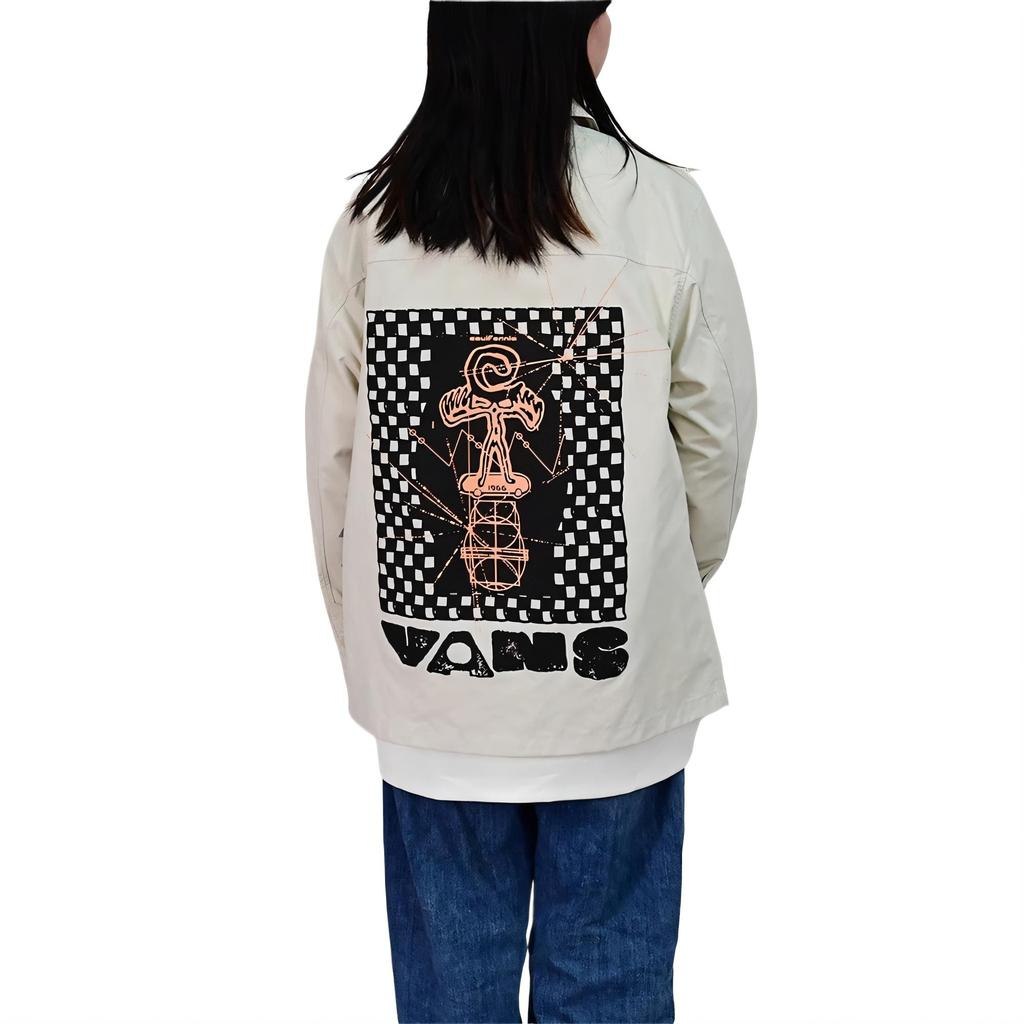 Vans SS24 Jackets & Coats Men's Ecru VN000GNP2N1