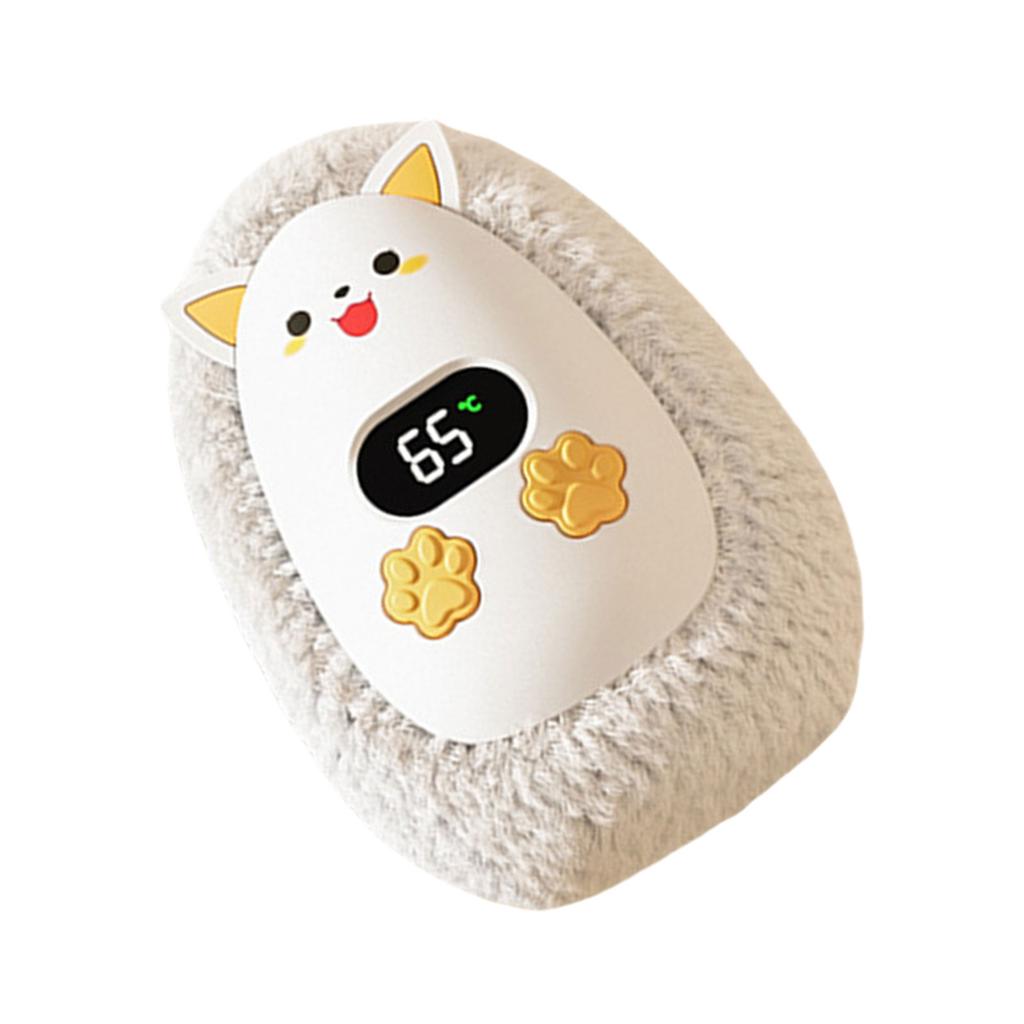 Intelligent 3 Speed Heat Portable Hand Warmer with Digital Display Rechargeable Pocket Heater for Winter Comfort