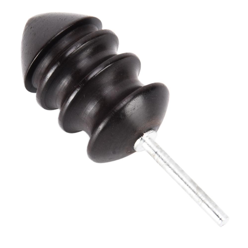 2Pcs Comfortable Grip Leather Edge Burnisher Polished Rod Tool Leather Crafting