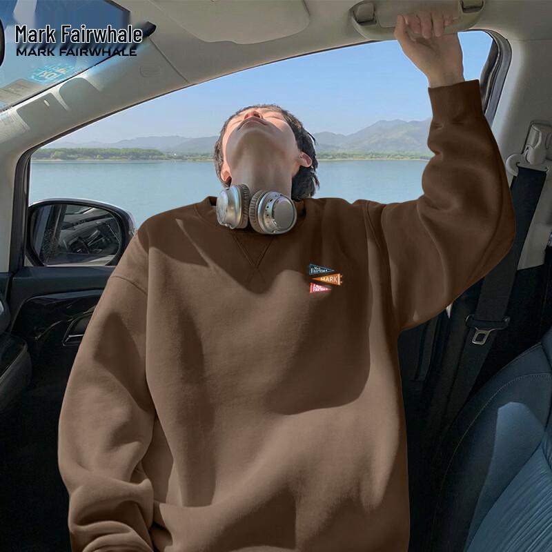 MARK FAIRWHALE Men's Heavyweight Crewneck Sweatshirt