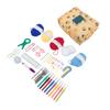 Crochet Hooks Set Craft Sanding Ergonomic Hand Knitting Art Tools for Beginners Arthritic Hands