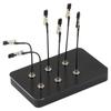 Magnetic Model Painting Clip Stand With 12 Alligator Clips Adjustable Arms For Airbrushing Miniature Hobby Diy Craft Projects