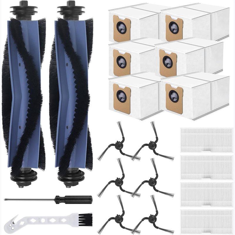 LITE-Roller Brush HEPA Filter Side Brushes Dust Bag Replacement Parts For Eufy C10 Robot Vacuum Cleaner Accessories
