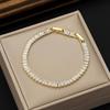 Hot Selling Multicolor Zircon Tennis Bracelet - Single Row 2.5*5mm, Niche Design