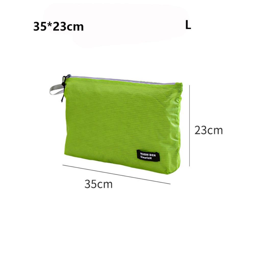Multifunctional Clothing Packaging Bag Silicone-coated Travel Cosmetics Organizer Bag