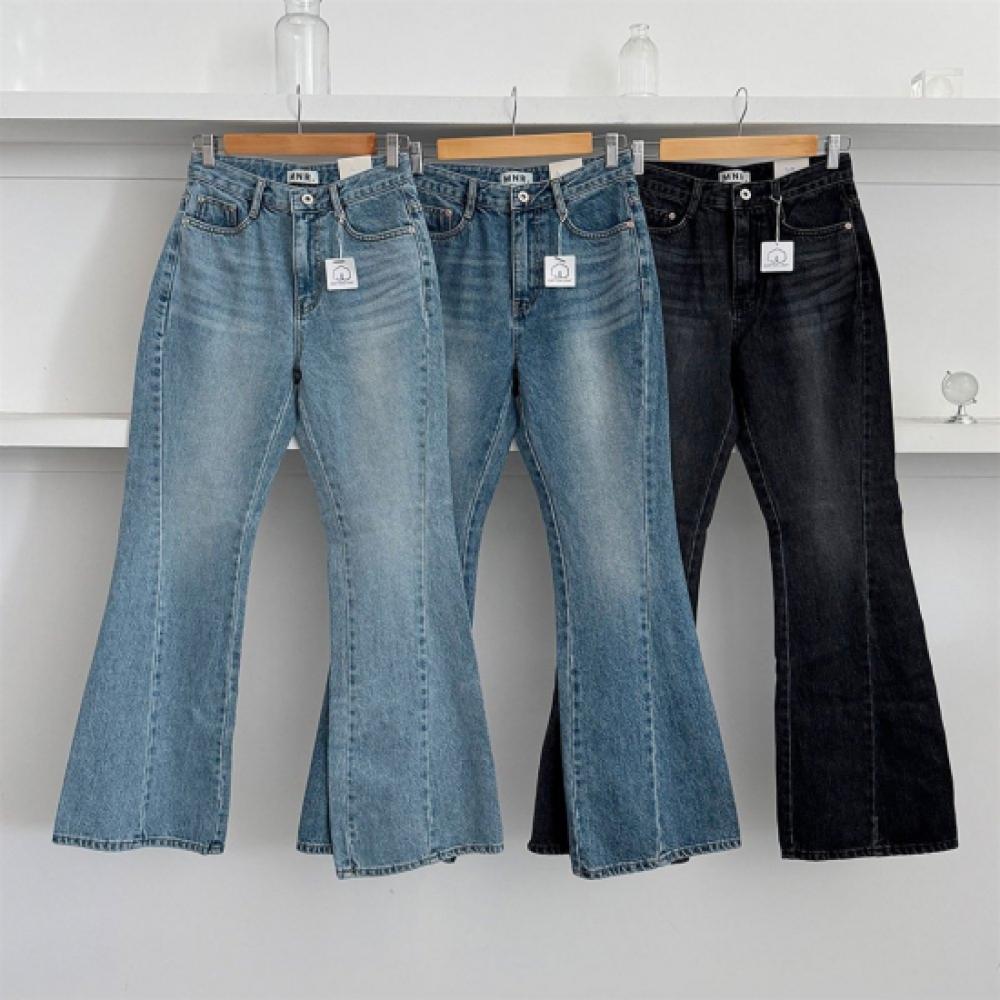 New Arrivals Open Run Women Slim Line Cut bootCut Long Jeans