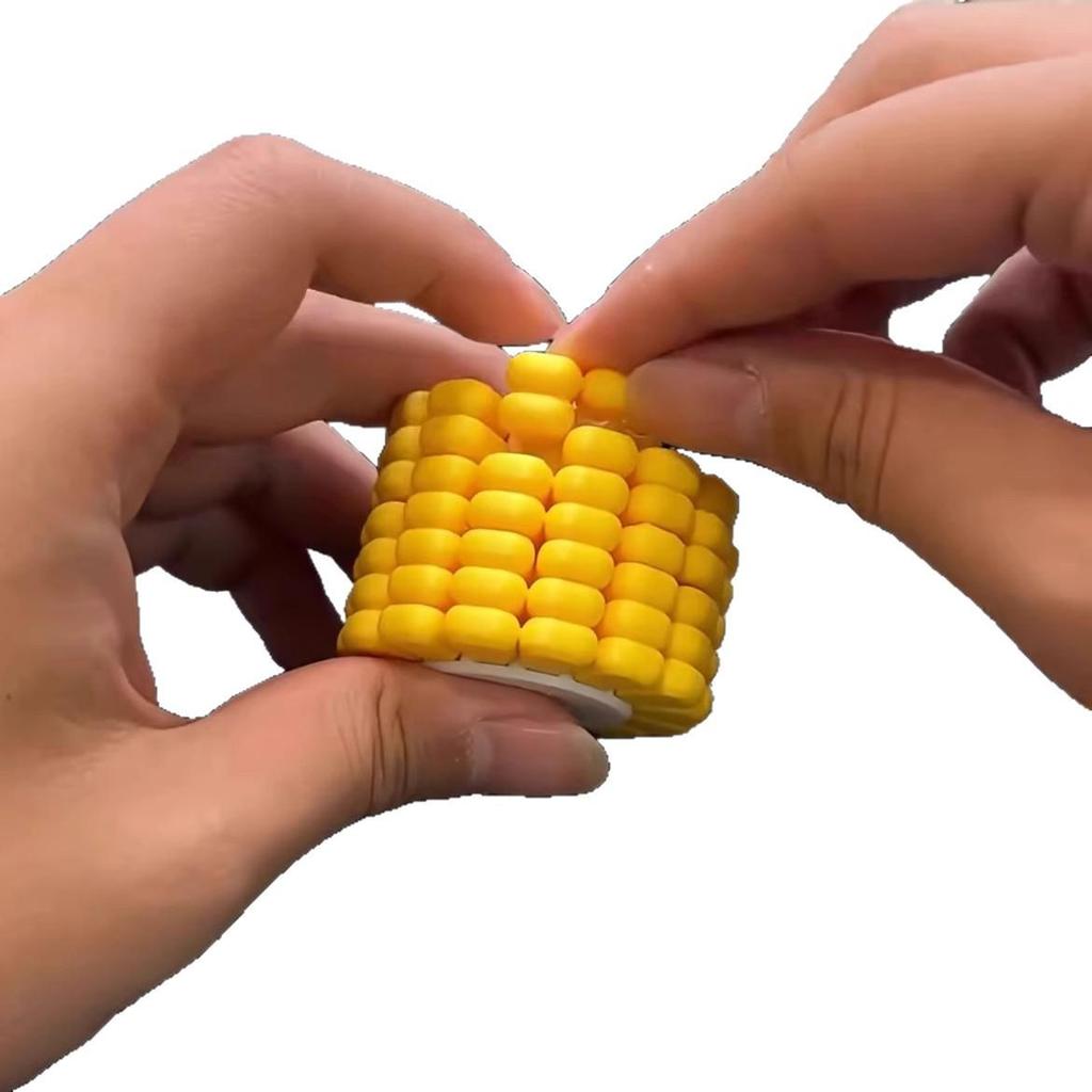 3D Corn Puzzle Ornament: Cross-Shaped Decryption Game
