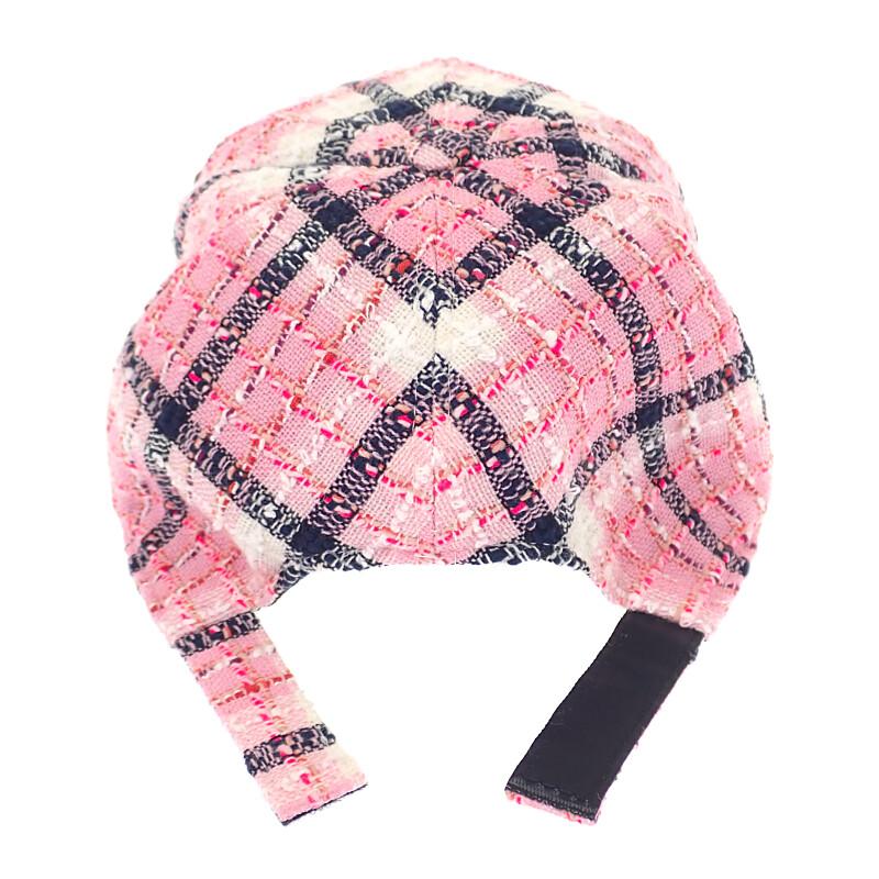 Chanel AAA008_B16357_NX209 Cap Pink Cotton Women