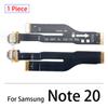 For Samsung Note 11 Ultra Note 8 9 11 Lite Dock USB Charger Fast Charging Port Connector Board Flex Cable With Microphone