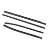 4PCS Car Door Window Weatherstrip AB3Z2625554F Door Window Sealing Strip Moulding Trim for Ranger PX2 PX3 Wildtrak Raptor XLT XL