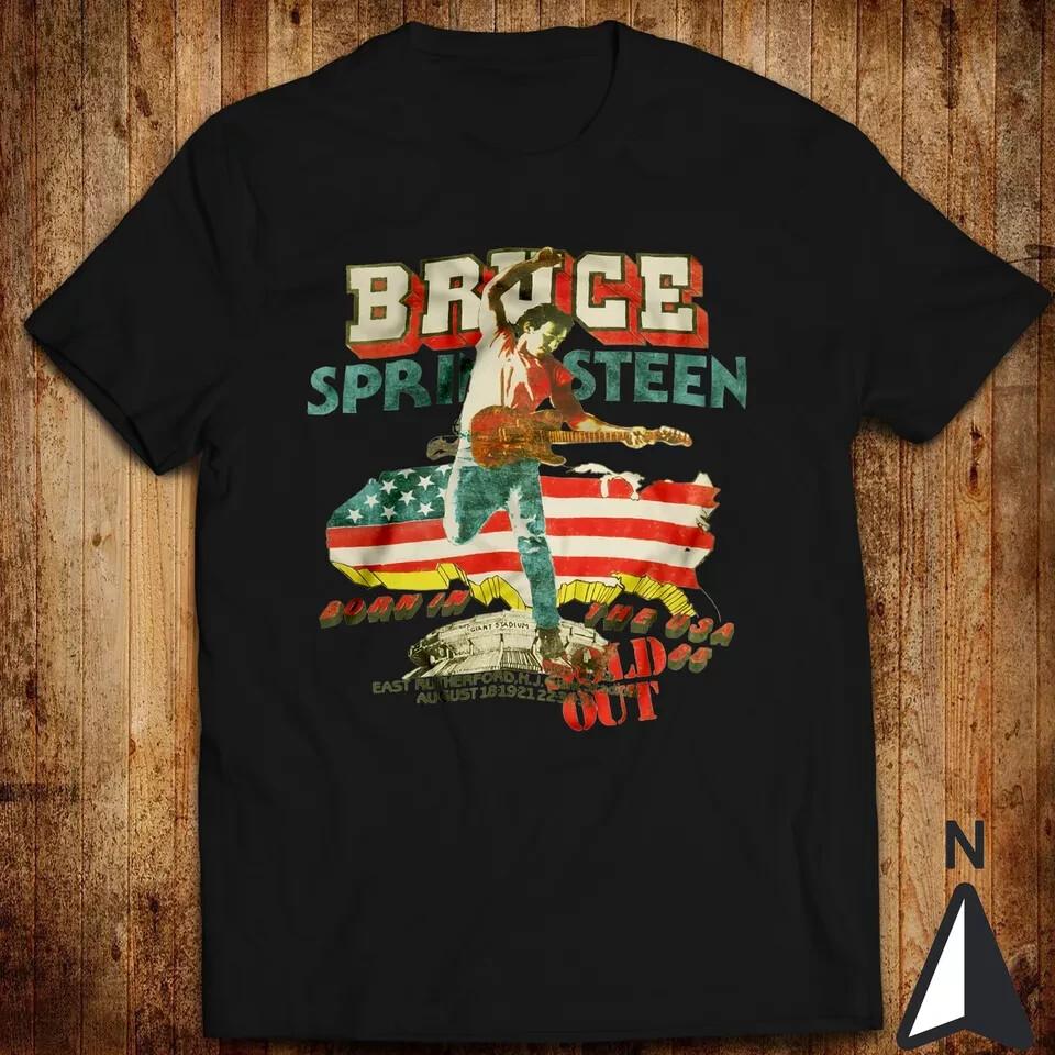 Bruce Springsteen Born In The USA The Boss Dancing In The Dark The River T-Shirt Unisex T-Shirt XXL