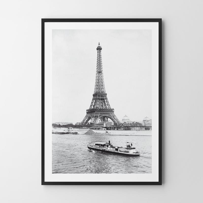 Poster Old Photograph Paris