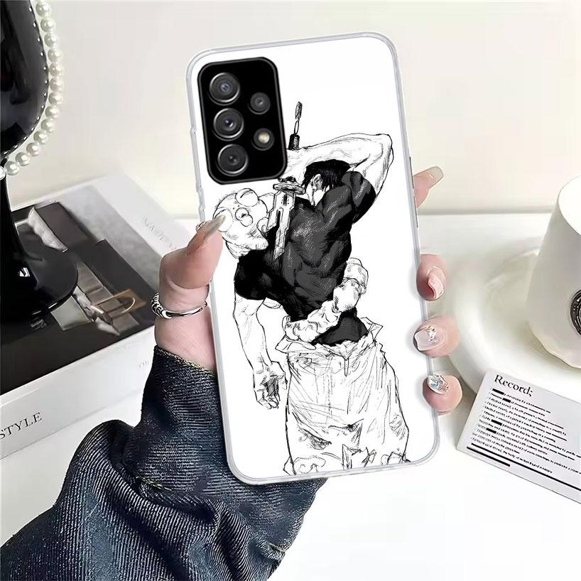 Kaisen J-Jujutsu Fushiguro Toji For Samsung Galaxy A52S A42 A32 A22 A12 A02S A51 A50S Phone Case A41 A31 A21S A30S A20S A20E A70