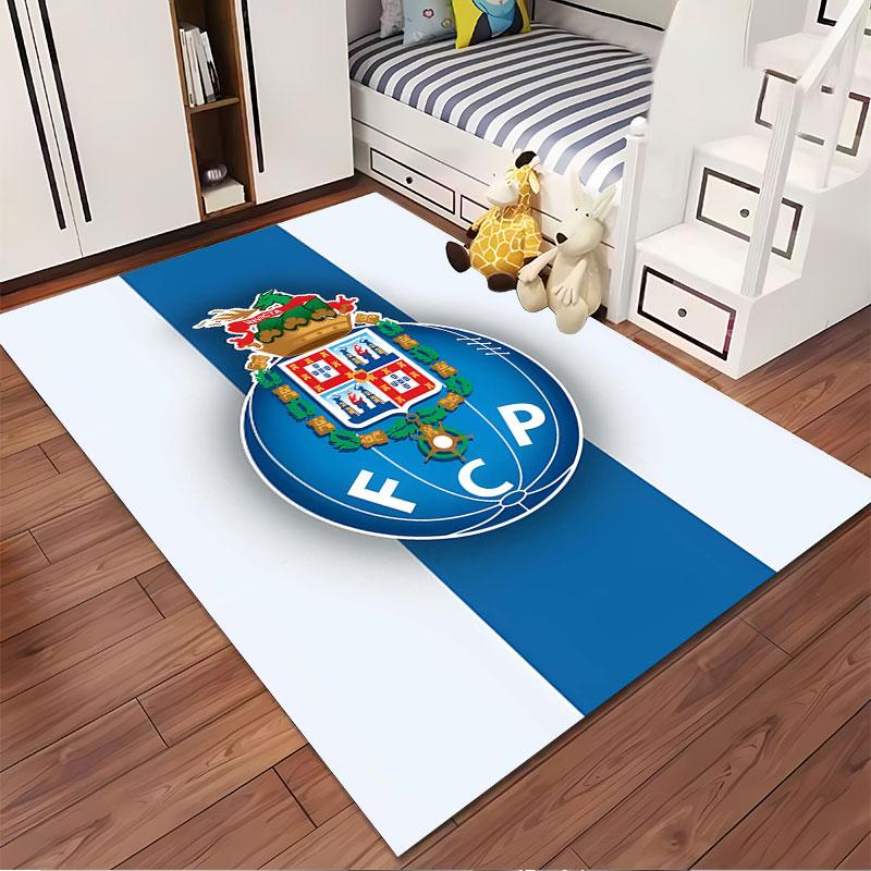 Blue Carpet with FCP Emblem suitable as a non-slip mat for the living room or bedroom sofa