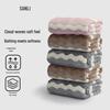 Sanli Fluffy Thick Water Wave Bath Towel