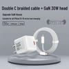 PD 30W Transparent GaN Charger for Apple 8-17 Phones - Fast Charging