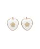 BROWN X MARY Colored Earrings LWGA254306WHTF [LILY QUANT]