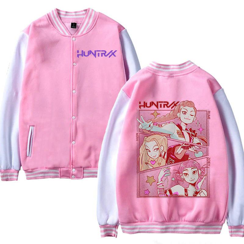 European and American trend witch hunting group Korean version casual hoodie women's plus size baseball jacket autumn and winter coat 5991