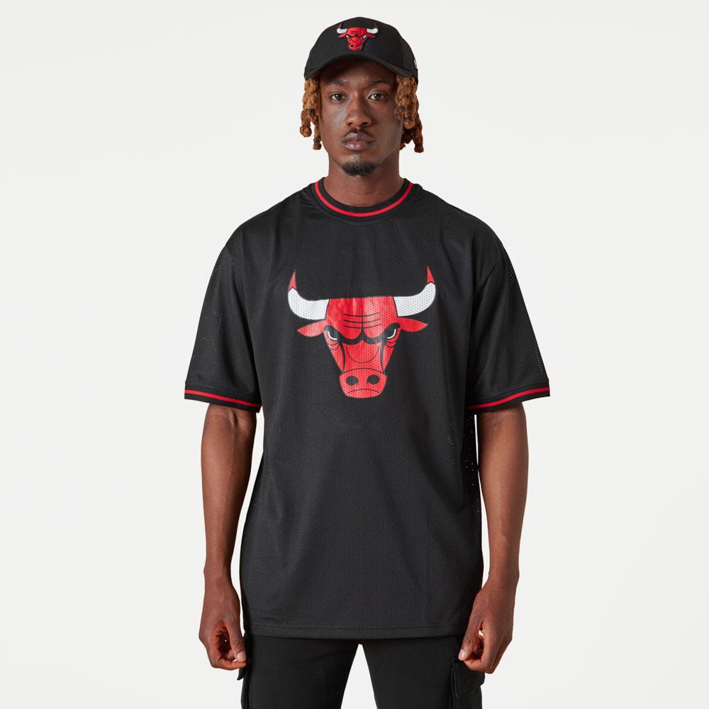 New Era NBA TEAM LOGO Oversized T-shirt 100% polyester Black