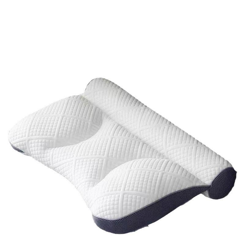 Ergonomic Cervical Support Pillow Neck Pain Relief Sleep Aid Memory Foam Alternative Single Person Bedding