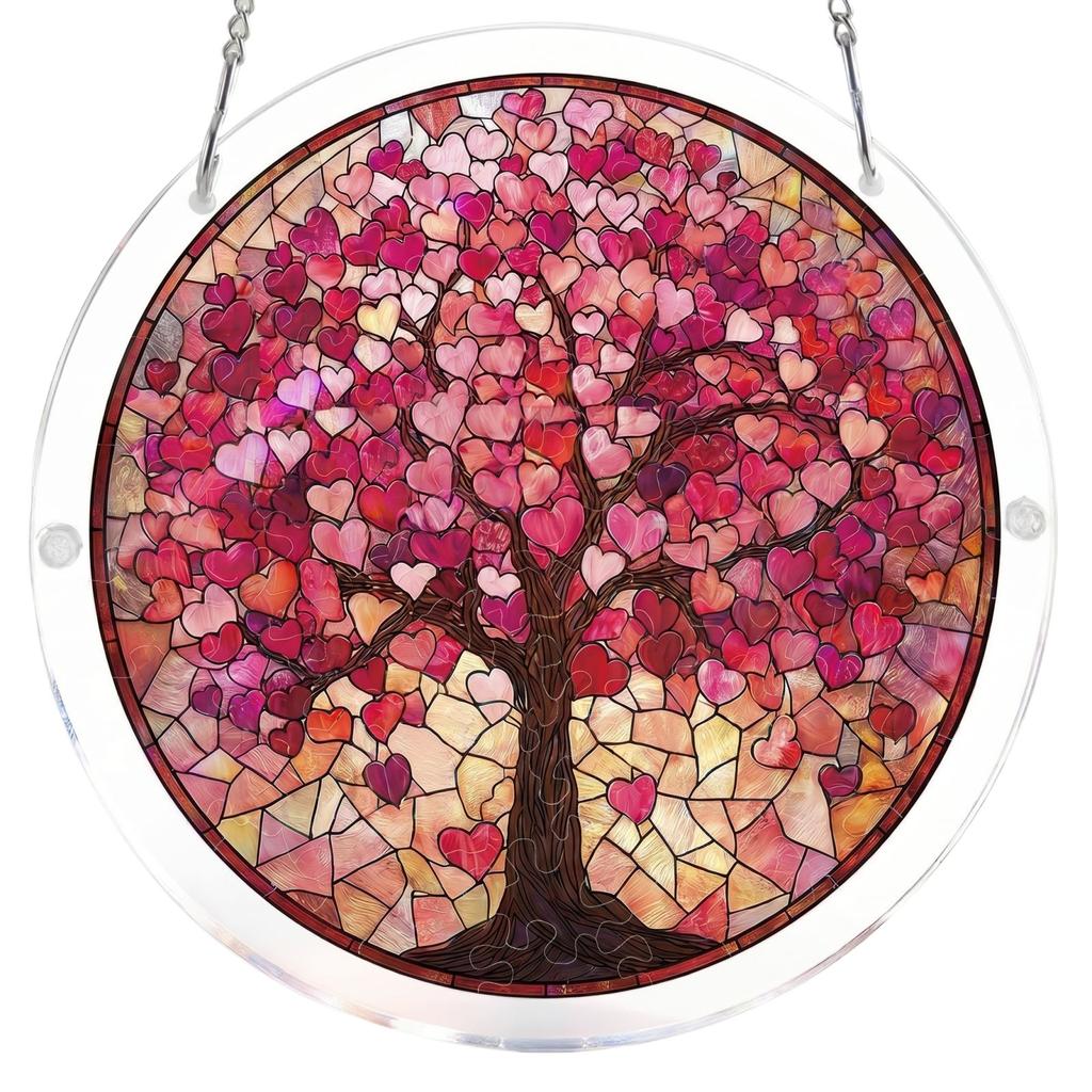 Acrylic Sunshine Catcher Puzzle Hanging Decoration, Wall Art, Home Furnishing, Window Hanging Decoration