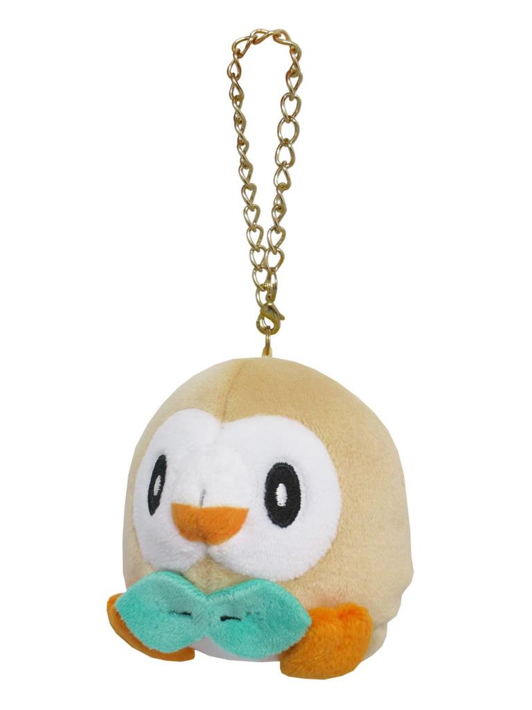 Sanei Boeki Pokemon ALL STAR COLLECTION Rowlet Mascot W7 x D7 x H7cm Plush Mascot Pokemon PM10