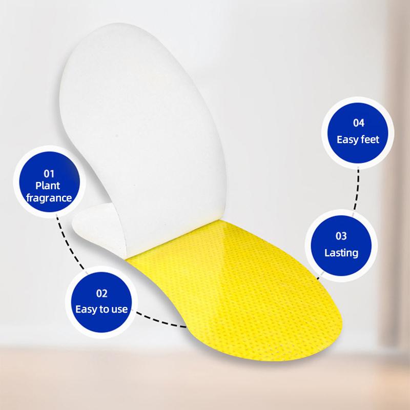 Deodorant Insole Sticker Disposable Portable Stickers for Foot Odor Deodorization Basketball Shoes Deodorant Stickers , Foot Sweat-absorbent Insoles